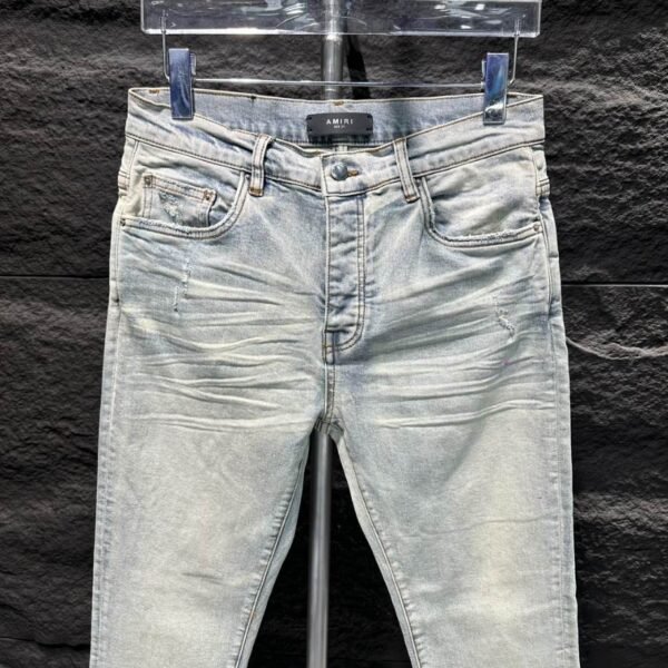 Amiri Men White Jeans – AMIJ011 - Image 7