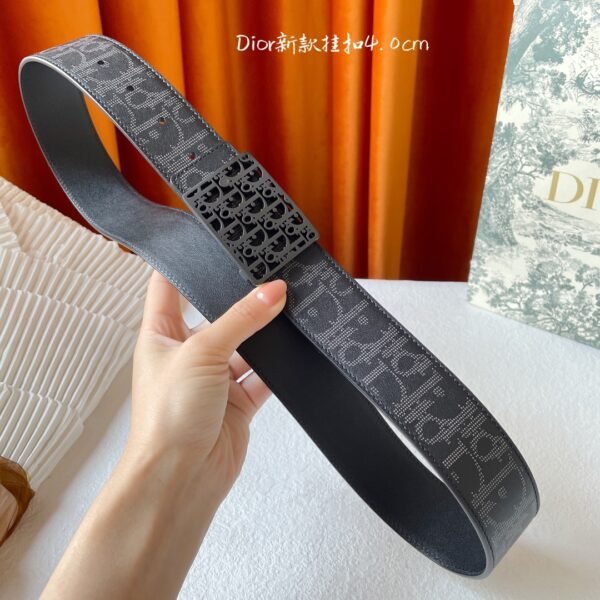 DIOR Belt Printed Genuine Leather - DB017 - Image 4