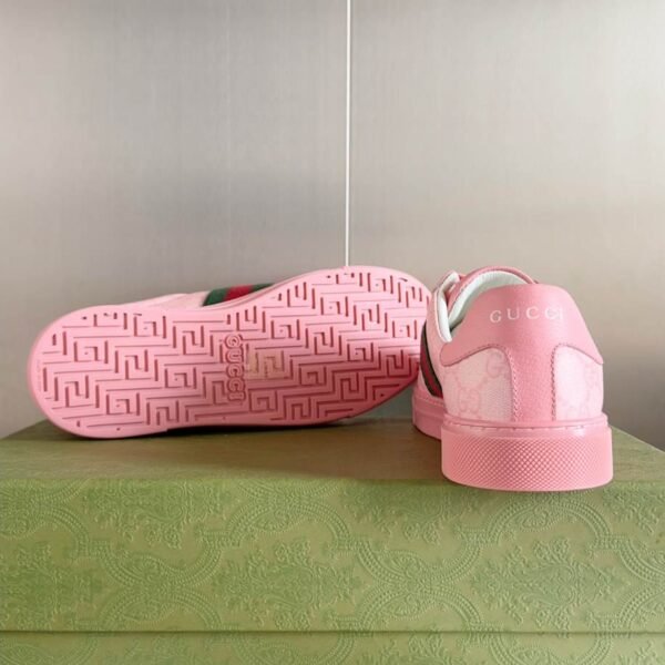 Gucci Ace Crystal Pink Sneakers – GCC187 - Image 6