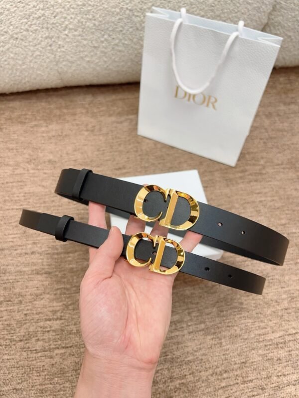 MEDIUM LADY DIOR BAG BLACK CRINKLED - DB002 - Image 4