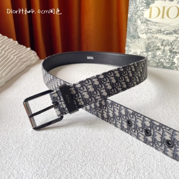 Belt Beige and Black Micro Dior Oblique - DB021