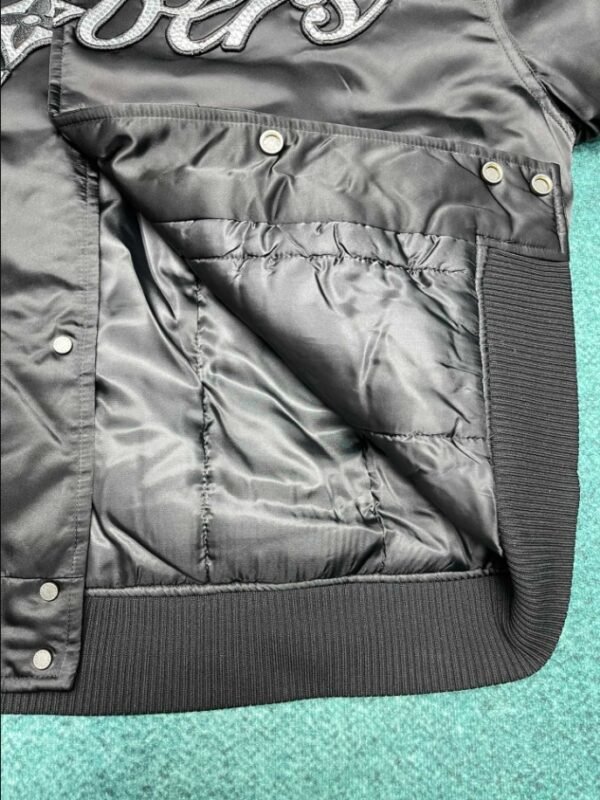 LOUIS VUITTON 'LV LOVERS' BLACK COAT – LVC042 - Image 6