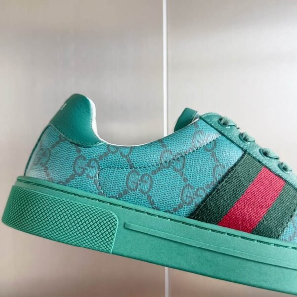 Gucci Ace Crystal Green Sneakers – GCC188 - Image 2
