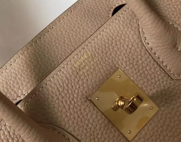 Hermes Birkin 30cm Bag In Trench Clemence Leather GHW - HW024 - Image 6