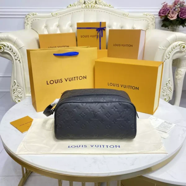Louis Vuitton Dopp Kit Monogram Taurillon Leather - LW144 - Image 2