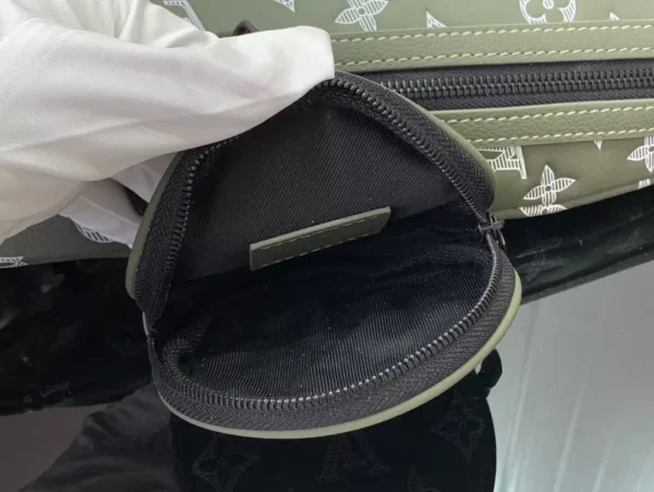 Louis Vuitton Duo Slingbag Olive Green Monogram Shadow - LW152 - Image 10