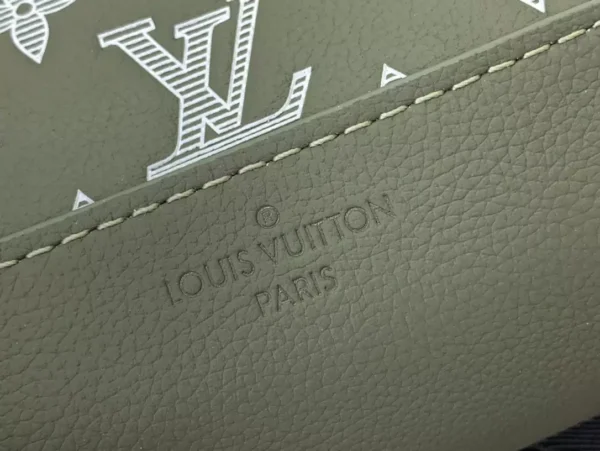 Louis Vuitton Duo Slingbag Olive Green Monogram Shadow - LW152 - Image 8