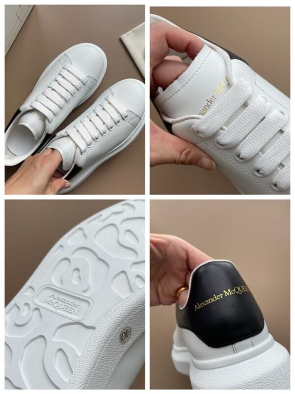 ALEXANDER MCQUEEN OVERSIZED LEATHER SNEAKERS – ALD017 - Image 9