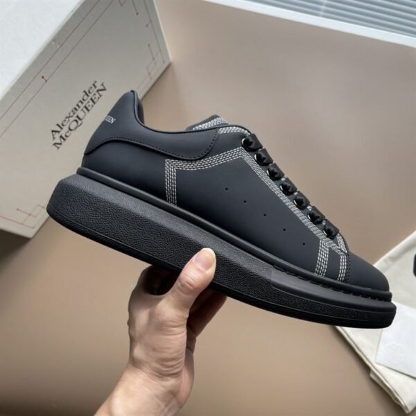 ALEXANDER MCQUEEN OVERSIZED LEATHER SNEAKERS – ALD018 - Image 7