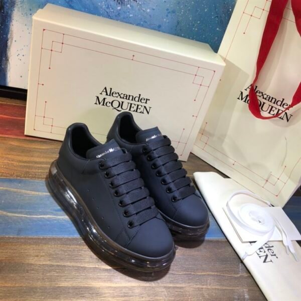 ALEXANDER MCQUEEN TRANSPARENT SOLE LACE-UP SNEAKERS – ALD032 - Image 2
