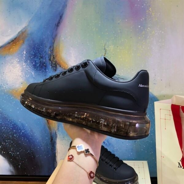 ALEXANDER MCQUEEN TRANSPARENT SOLE LACE-UP SNEAKERS – ALD032 - Image 5
