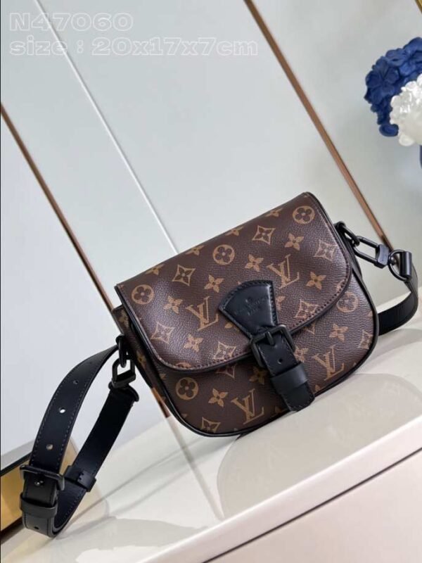 Louis Vuitton Montsouris Messenger PM Noir Bag - LW134 - Image 3