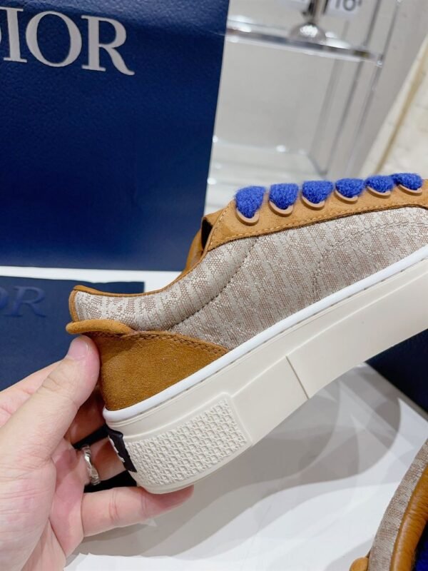 B33 SNEAKER BROWN CREAM OBLIQUE JACQUARD – DO133 - Image 6