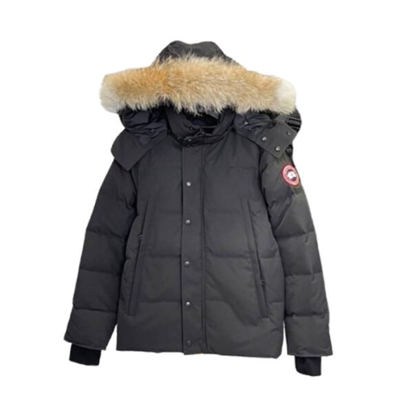 Canada Goose Black Wyndham Parka Jacket – CN37