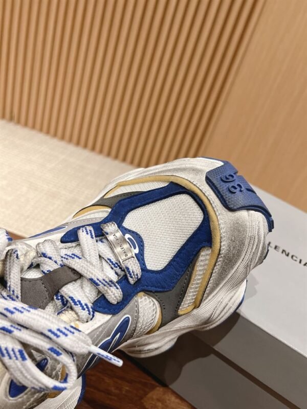 BALENCIAGA CARGO SNEAKER WHITE BLUE – BLA095 - Image 6