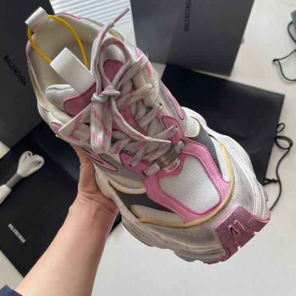 BALENCIAGA CARGO SNEAKER WHITE PINK – BLA094 - Image 7