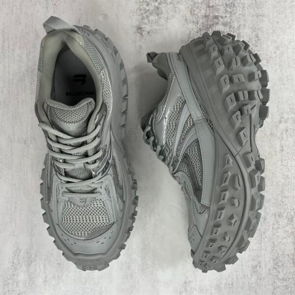 BALENCIAGA DEFENDER SNEAKER IN GREY – BLA047 - Image 3