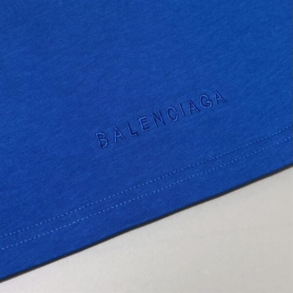 BALENCIAGA MEN'S THE SIMPSONS TM  20TH TELEVISION T-SHIRT OVERSIZED IN INDIGO – BAS006 - Image 7