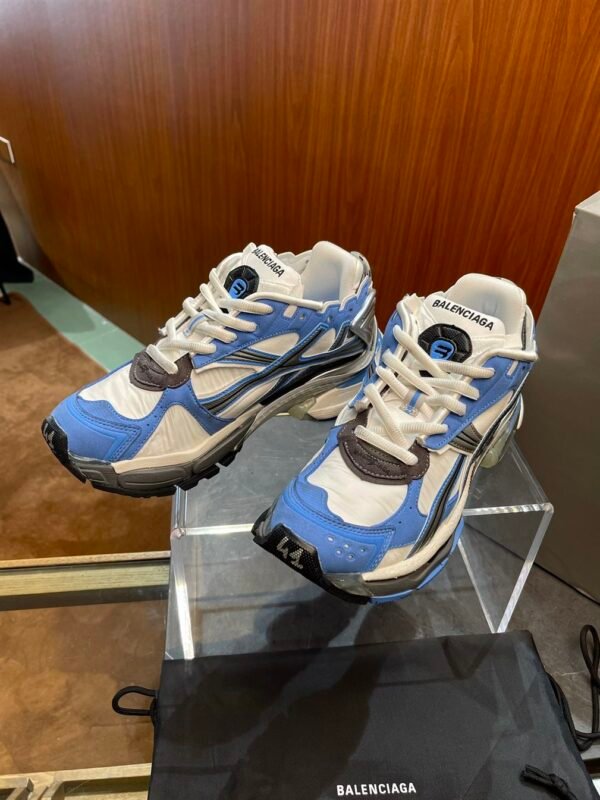 BALENCIAGA RUNNER SNEAKER 'BLUE GREY' – BLA077 - Image 3