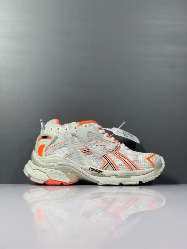 BALENCIAGA RUNNER SNEAKER IN FLUO ORANGE – BLA056 - Image 2