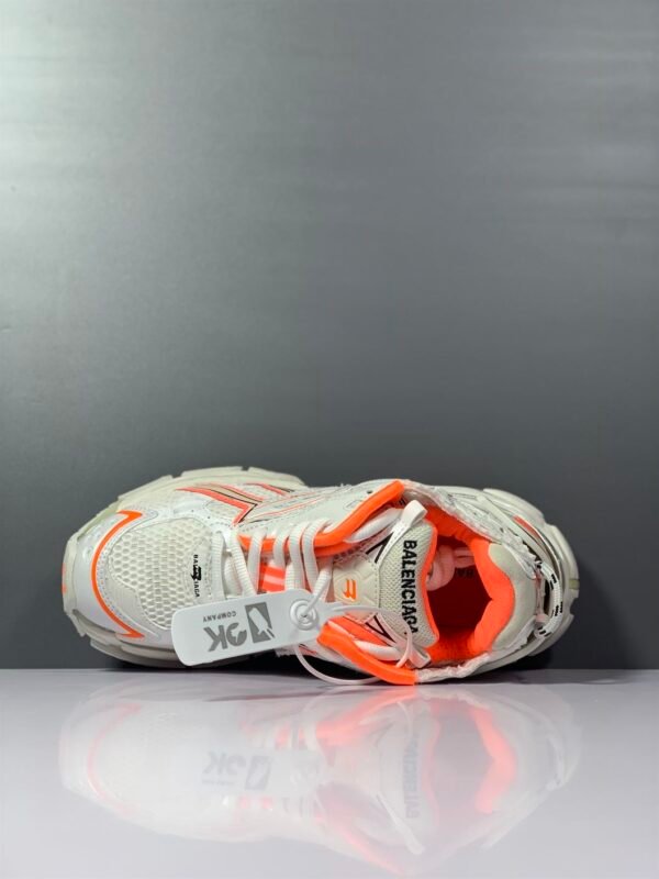 BALENCIAGA RUNNER SNEAKER IN FLUO ORANGE – BLA056 - Image 8