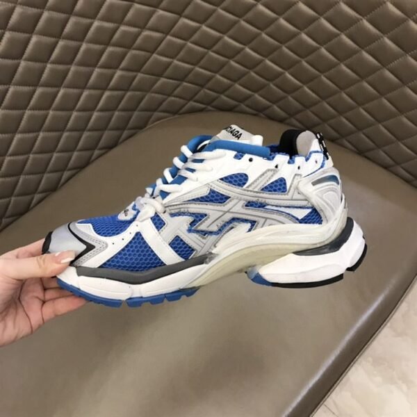 BALENCIAGA RUNNER SNEAKERS IN BLUE – BLA005 - Image 6