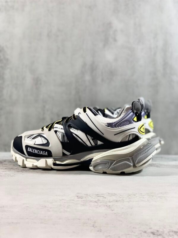 BALENCIAGA TRACK 3.0 SNEAKERS IN WHITE/GREY/BLACK – BLA003 - Image 2