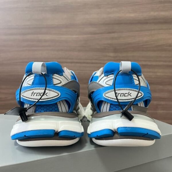 BALENCIAGA TRACK SNEAKER IN BLUE BROWN – BLA089 - Image 9