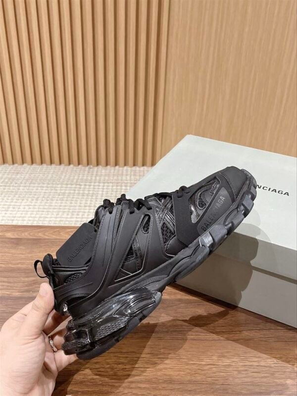 BALENCIAGA TRACK TRAINERS BLACK – BLA070 - Image 8