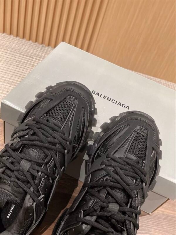 BALENCIAGA TRACK TRAINERS BLACK – BLA070 - Image 5