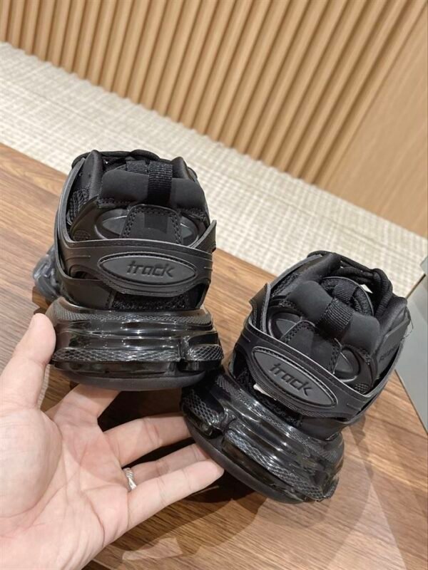 BALENCIAGA TRACK TRAINERS BLACK – BLA070 - Image 6
