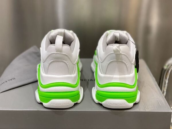 BALENCIAGA TRIPLE S 1.0 SNEAKERS IN WHITE AND GREEN – BLA022 - Image 9