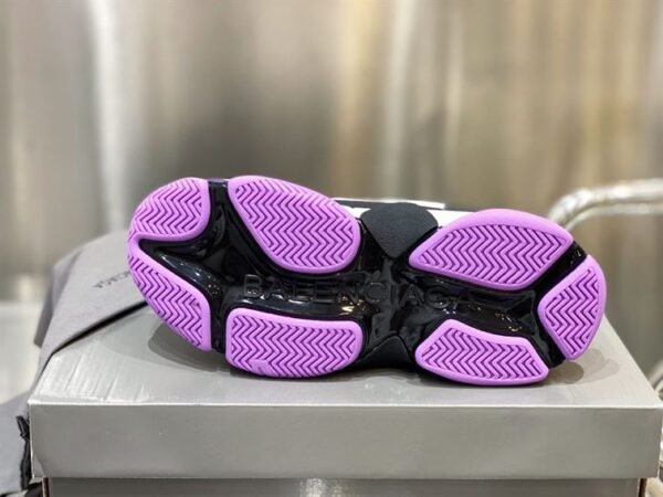 BALENCIAGA TRIPLE S 1.0 SNEAKERS IN WHITE AND LILAC – BLA021 - Image 10