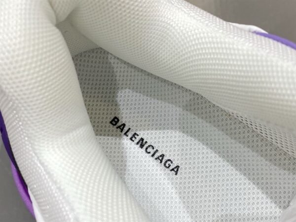 BALENCIAGA TRIPLE S 1.0 SNEAKERS IN WHITE AND LILAC – BLA021 - Image 9
