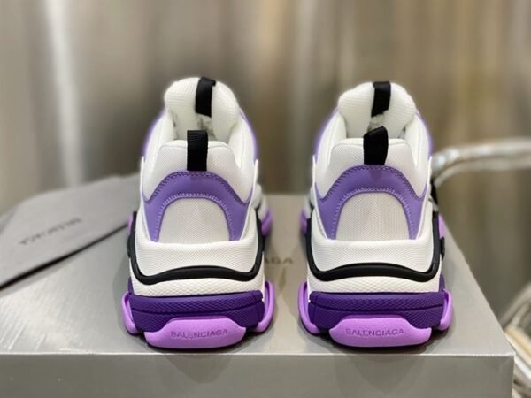BALENCIAGA TRIPLE S 1.0 SNEAKERS IN WHITE AND LILAC – BLA021 - Image 8