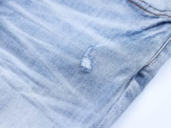 Amiri Logo-Embroidered Skinny Blue Jeans – AMIJ048 - Image 5
