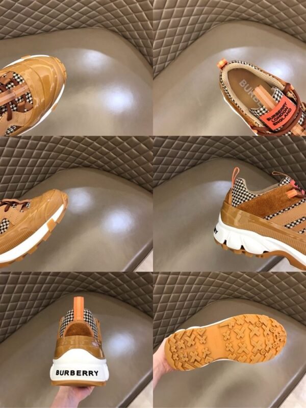 BURBERRY ARTHUR SNEAKERS IN BROWN- BBR005 - Image 10