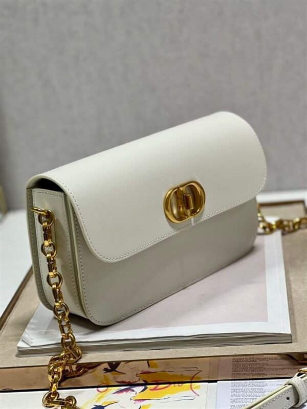DIOR 30 MONTAIGNE AVENUE BAG LATTE BOX CALFSKIN - DOB104 - Image 6