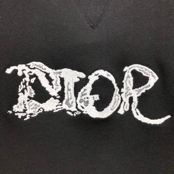 DIOR AND PETER DOIG HOODED SWEATSHIRT BLACK – DOS012 - Image 5