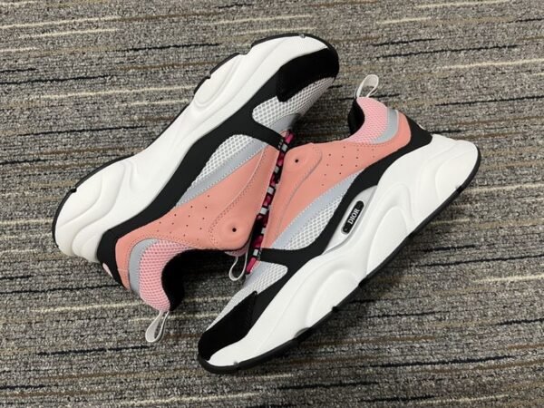 DIOR B22 SNEAKER PINK WHITE BLACK – DO104 - Image 4