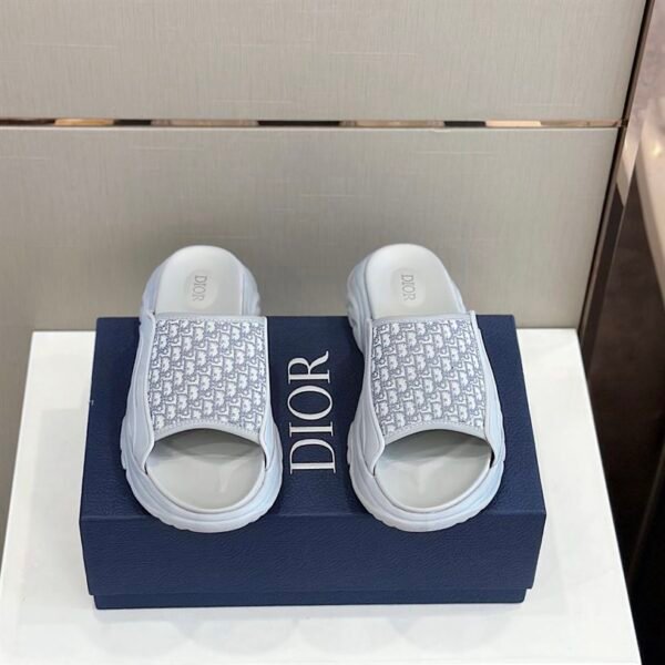 DIOR H-TOWN SANDAL GRAY RUBBER – DS003 - Image 2