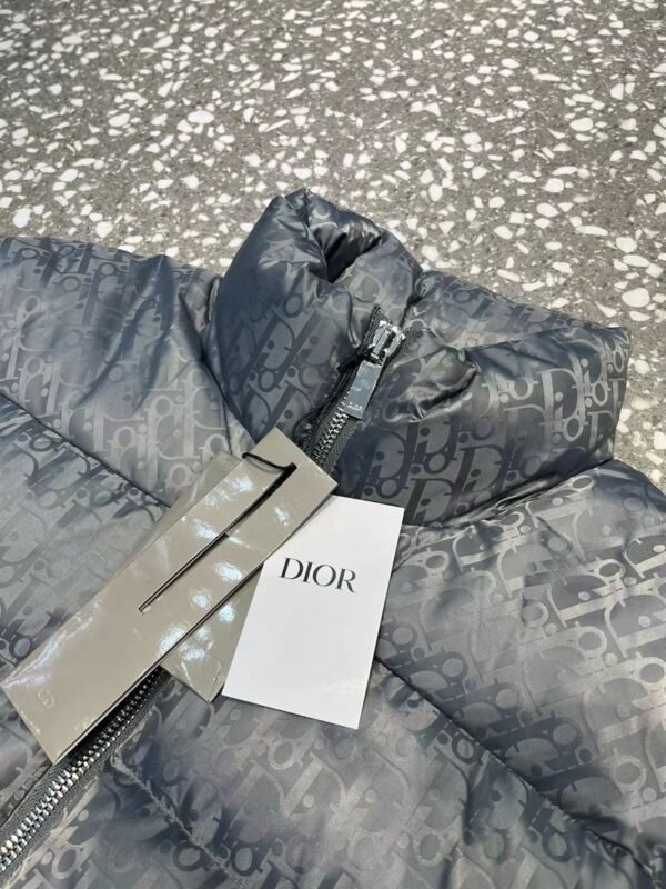 DIOR OBLIQUE DOWN JACKET TECHNICAL JACQUARD – DRC019 - Image 5