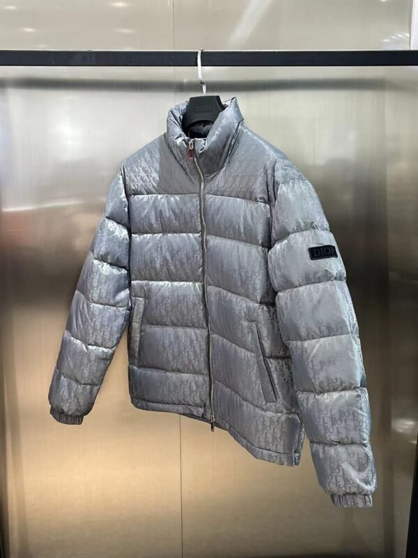 DIOR OBLIQUE DOWN JACKET TECHNICAL JACQUARD – DRC019 - Image 3