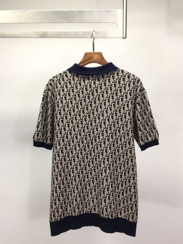 DIOR OBLIQUE POLO SHIRT – DOT013 - Image 3