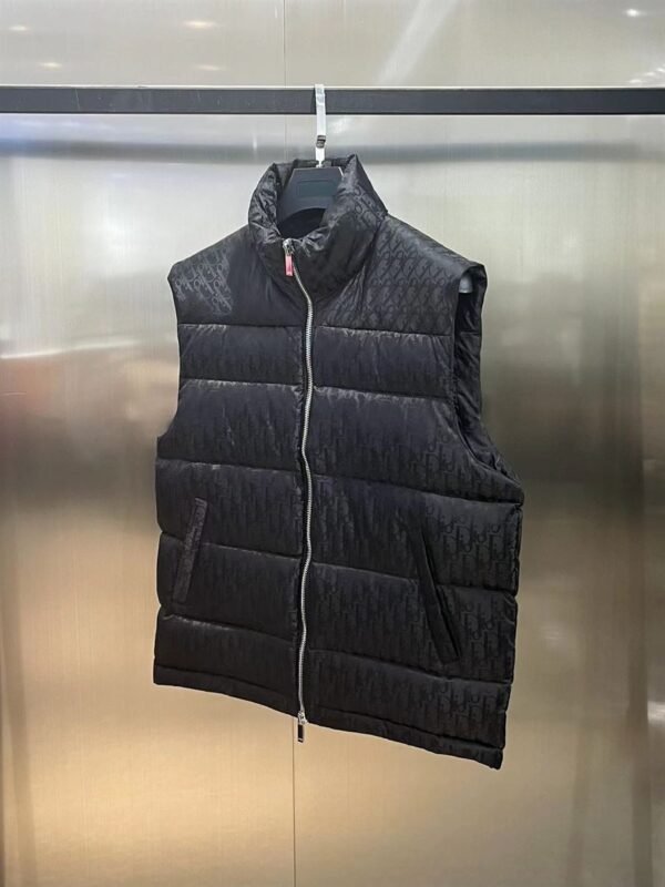 DIOR OBLIQUE SLEEVELESS DOWN JACKET – DRC012 - Image 3