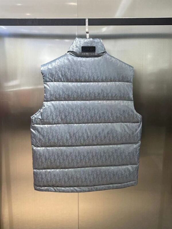 DIOR OBLIQUE SLEEVELESS DOWN JACKET – DRC016 - Image 2