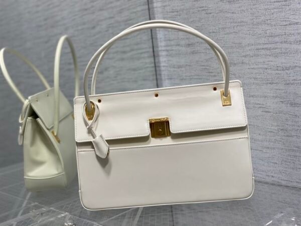 DIOR PARISIENCE BAG WHITE - DOB097