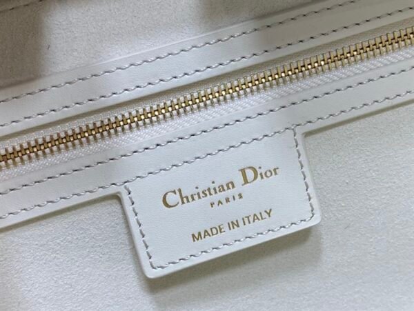 DIOR PARISIENCE BAG WHITE - DOB097 - Image 9