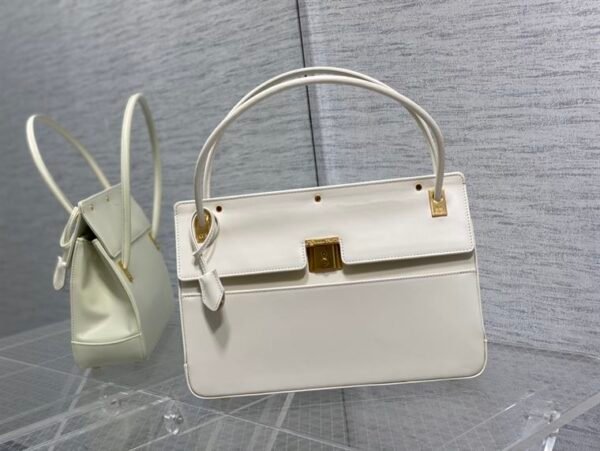 DIOR PARISIENCE BAG WHITE - DOB097 - Image 6