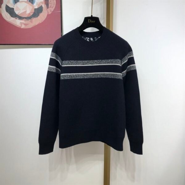DIOR REVERSIBLE ROUND-NECK SWEATER – DOS016 - Image 5